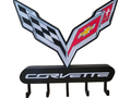 American Sports Car Key Holder – 3D Printed Wall Mount with 5 Hooks