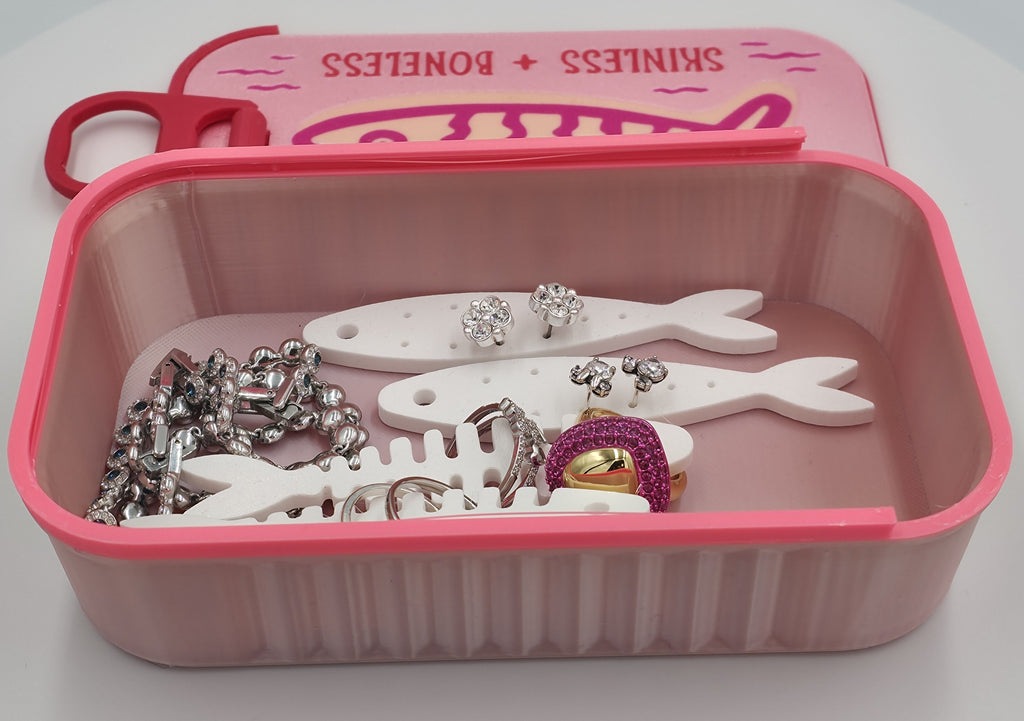 Sardine Can Jewelry Box – 3D Printed