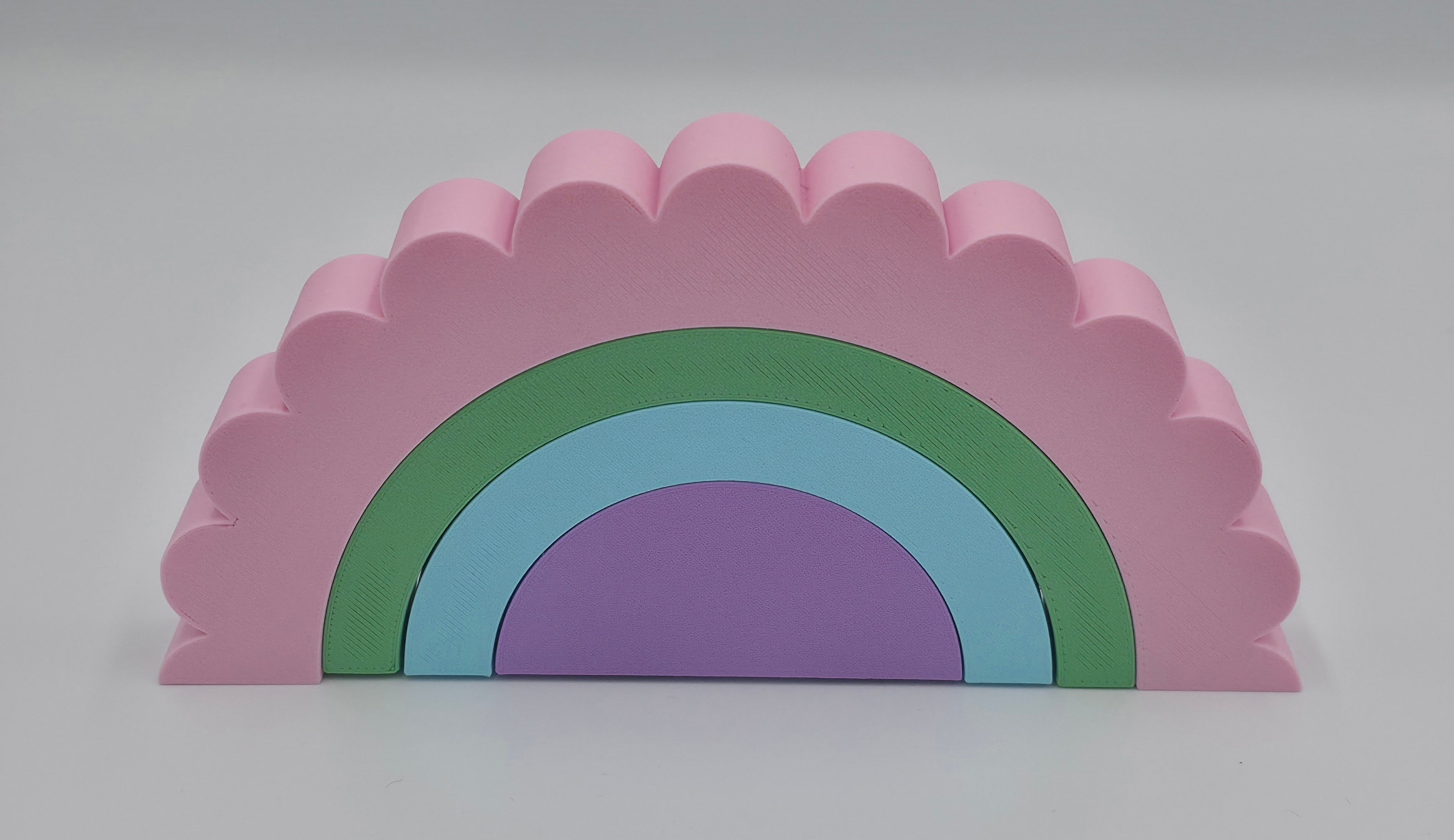 Pastel Nursery Decor Set 5-Piece – 3D Printed