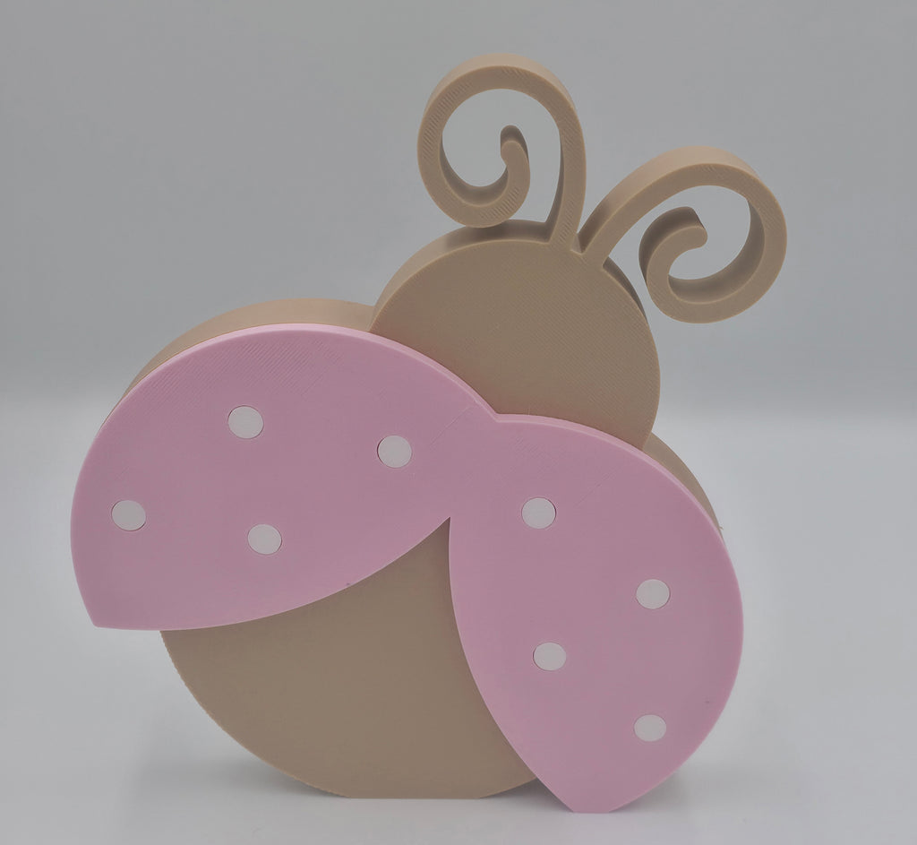Pastel Nursery Decor Set 5-Piece – 3D Printed