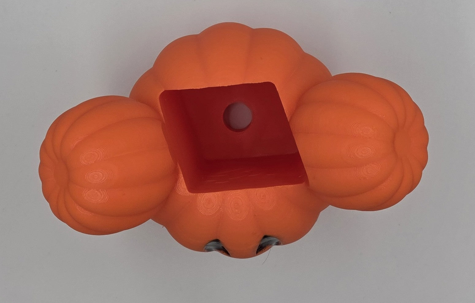 Pumpkin Mouse Soap Dispenser Holder – Halloween Bathroom Decor