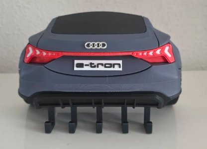 Audi e-tron GT Rear Wall Key Holder – Electric Performance Car Key Rack for Home, Garage & Audi Enthusiasts