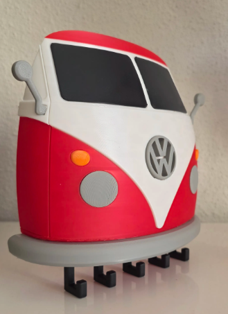 Volkswagen Classic Bus Wall Key Holder – Retro VW Camper Van Key Rack for Home, Garage & Vintage Car Enthusiasts